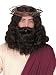 Brown Wig Jesus Wig With Beard Christianity Easter Halloween Christmas Theatre Production