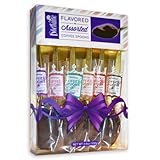 Gourmet Flavored Coffee Spoon Gift Box - Coffee Spoons in 6 Flavors - By Dilettante (2 Pack)