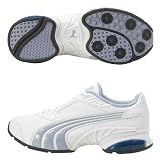 51J9z8v1D1L. SL160  Puma Orkis White Womens Running Shoes   183183 01