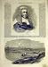 1865 JUSTICE LUSH JUDGE PORTRAIT PRAGUE BRIDGE PRINT