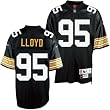 Greg Lloyd Black Reebok NFL Premier 1991 Throwback Pittsburgh Steelers Jersey