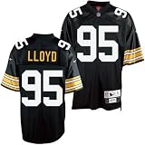 Greg Lloyd Black Reebok NFL Premier 1991 Throwback Pittsburgh Steelers Jersey