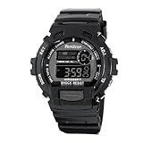 Armitron Men's 408216GMG Black Chronograph Multi-Function Digital Sport Watch