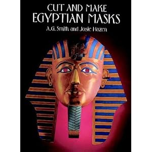 cut and make egyptian masks