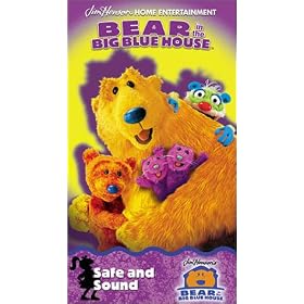Bear in the Big Blue House - Safe and Sound [VHS]