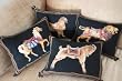 Gorgeous Wool Needlepoint Cushion Cover 4pc set 66