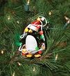 Department 56 Penguin Chaser Light Christmas Ornament #99710