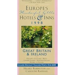 Europe's Wonderful Little Hotels & Inns 1998: Great Britain and Ireland: England - Scotland - Wales - Channel Islands - Northern Ireland - Republic of Ireland (Annual)