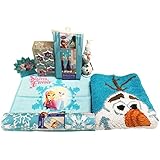 Disney Frozen Anna, Elsa, Olaf Bathroom Accessories Bundle of 7 Items!