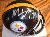 MIKE WALLACE SIGNED AUTOGRAPHED PITTSBURGH STEELERS MINI HELMET COA + HOLOGRAM