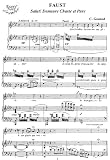 Gounod: Faust - Salut! Demeure chaste et pure - Faust, tenor: Instantly download and print sheet music