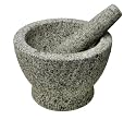 Granit Mörser mit Stößel von Culinario