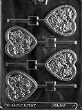 WEDDING HEART W/DOVES Wedding Candy Mold Chocolate