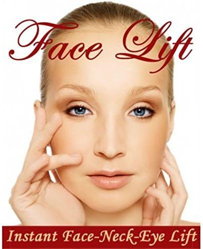 NEW INSTANT FACELIFT AND NECKLIFT FACE NECK LIFT KIT TAPES ANTI AGEING STRIPS (Light Hair) by Fulford