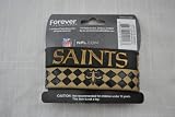 New Orleans Saints Believe Dat Logo NFL extra wide Bulky Bandz Bracelet 2 pack *NEW*