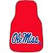 Fanmats Mississippi Rebels Carpeted Car Mats