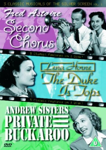 CD-Charts  DVD : 3 Classic Musicals Of The Silver Screen - Vol. 1 - Second Chorus / The Duke Is Tops / Private Buckaroo