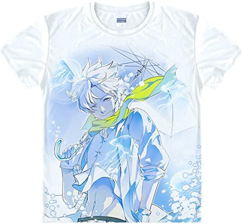 Jokester DMMD Dramatical Murder Cosplay Short-Sleeved T Shirt Costume, Asian Size