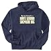 Sweatshirt Navy Blue  White German Shepherd Dog Is My Best Friend  Dog