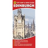 aa city map  mini guide edinburgh aa city maps
