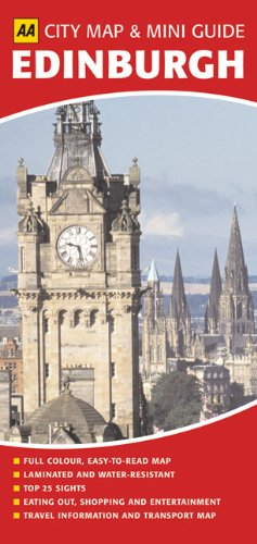 AA City Map & Mini Guide: Edinburgh (Aa City Maps)