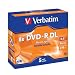 Verbatim DVD-R Double Layer Rohlinge, 8x, 8.5GB, matt, silber 5er Pack