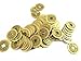 Shanghaimagicbox 100pcs/lot 24mm Chinese Feng Shui Lucky Ching/ancient Coins Set Educational Ten Emperors Antique Fortune Money