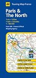 Paris and The North (AA Road Map France Series)