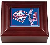 MLB Philadelphia Phillies Wood Keepsake Box