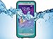 Samsung Galaxy Note 5 Waterproof Case,XIKEZAN Underwater Waterproof Shockproof Dirtproof Heavy Duty Armor Defender Hard Cover W/ Built-in Screen Protector&Kickstand Mother's Day Gifts Aqua Blue