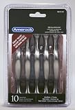 Amerock TEN174-G10 Metal Finishes Collection Pull Center to Center, Satin Nickel,3-Inch, 10-Pack