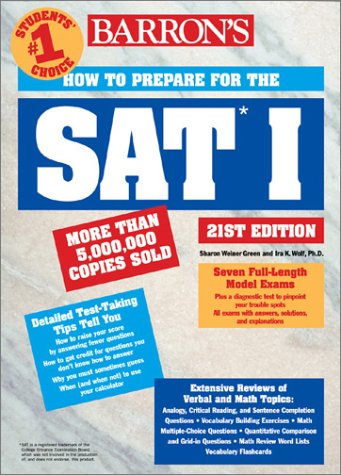 How to Prepare for the Sat I (Barron's How to Prepare for  the Sat I (Book Only))