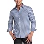 Claiborne by John Bartlett Men's Frosted Double Stripe Woven Shirt