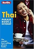 Travel : Thai Berlitz Phrase Book (Berlitz Phrase Books) (Berlitz Phrase Books)