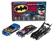 Hot Wheels Batman 3 Pack Batmobile, Joker Evil Twin, Bane Mx48