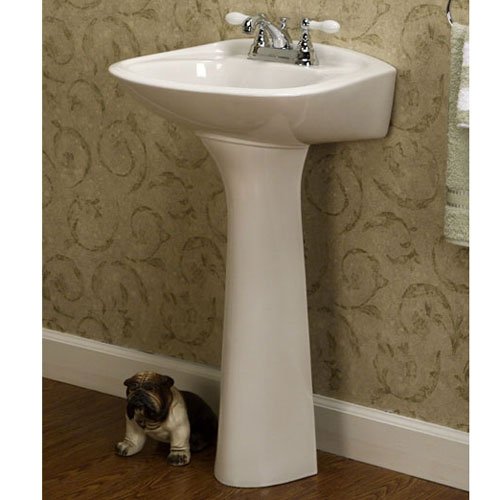 Chelsea Petite Pedestal Sink - White