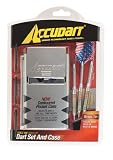  : Accudart Force One Nickel/Silver Dart Set and Case