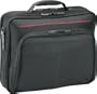 Targus Deluxe Clamshell Case for 15.6 Inch Widescreen Laptops CN32US (Black with Red)