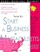 Book How to Start a Business in Massachusetts: With Forms (Legal Survival Guides)