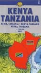 Carte routi�re : Kenya, Tanzania