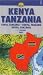 Kenya and Tanzania (Cartographia International Road Map)
