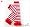 Stripes - (Red White with Tutu Ruffle)
