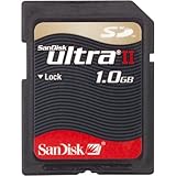 SanDisk SDSDH-1024-901 1 GB Ultra II Secure Digital Memory Card (Retail Package)
