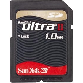 SanDisk 1GB ULTRA II Secure Digital Card