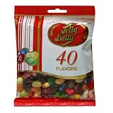 Jelly Belly Jelly Beans, 40 Flavors, 6.25-Ounce Bags (Pack of 12)