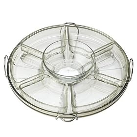 Click here to buy Anchor Hocking Presence Lazy Susan Tray by Anchor Hocking.