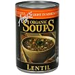 Amy's Light in Sodium Organic Lentil Soup, 14.5-Ounce Cans (Pack of 12)