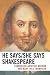 Books : He Says/She Says Shakespeare