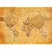 Vintage World Map Maps Giant Poster Print, 55x39 Collections Giant Poster Print, 55x39