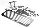 Smittybilt 7499 Stainless Steel Complete Hood Kit
